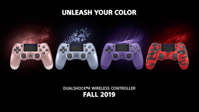 Sony Will Be Releasing Four Fantastic New Dual Shock 4 Controllers This Fall