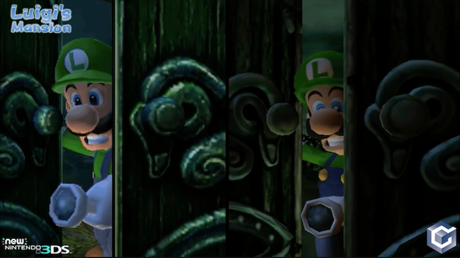 Watch The Complete Video Comparison/Analysis Of LUIGI'S MANSION For The Nintendo 3DS