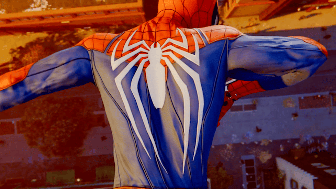 MARVEL'S SPIDER-MAN Gets A Very Small Cameo In Sony's New Spider-Man Animated Movie