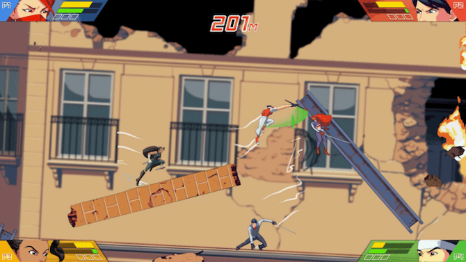 Classic Arcade-Style Fighting Game SKYSCRAPPERS Announced For The Nintendo Switch