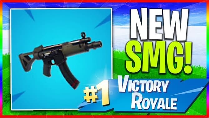 A New Submachine Gun Has Been Added To FORTNITE BATTLE ROYALE