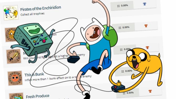 ADVENTURE TIME: PIRATES OF THE ENCHIRIDION Achievements Revealed Ahead Of July 17th Release