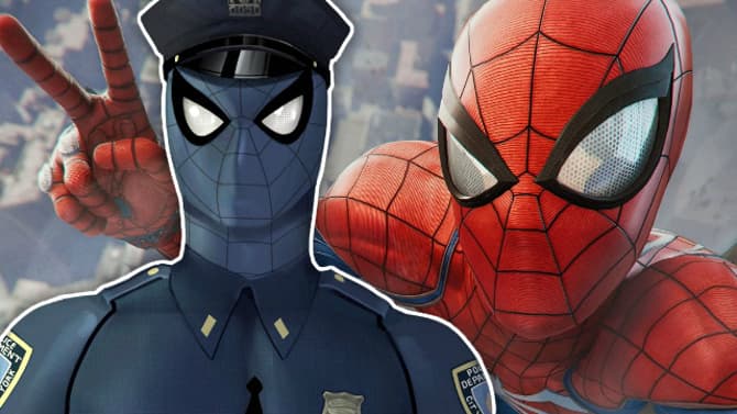 MARVEL'S SPIDER-MAN : Check Out This Fan-Made &quot;Spider-Cop&quot; Skin Concept, Complete With Its Own Suit Power