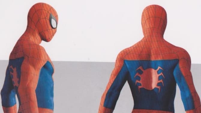 Newly Surfaced SPIDER-MAN Concept Art Shows Off Some Alternate Designs For Peter Parker's Suit
