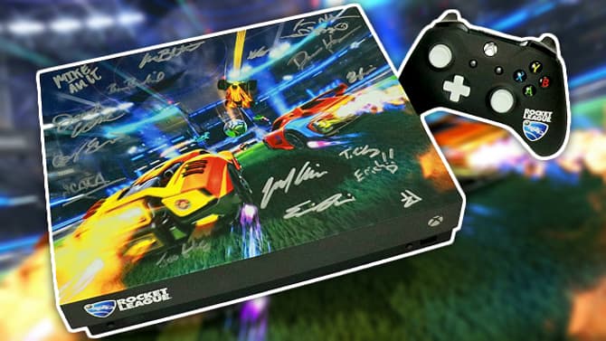 A ROCKET LEAGUE-Themed Xbox One X Is Up For Auction In Aid Of The Make-A-Wish Foundation