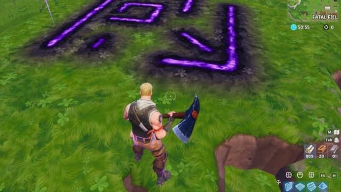 The Mysterious FORTNITE Cube Leaves Runes On The Map