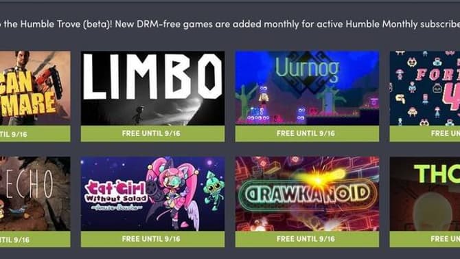 LIMBO And Eight Other Games Join Humble Monthly Trove