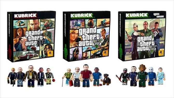 GTA IV And GTA V Get New Collectibles From Kubrick