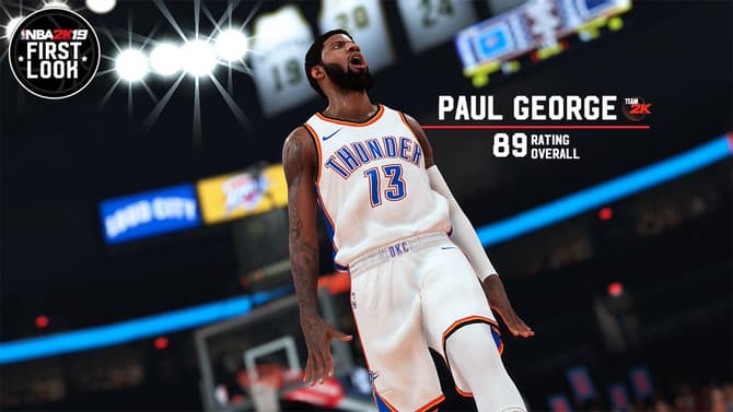 NBA 2K19 Player Rating Revealed For Recently Resigned Oklahoma City Thunder Forward Paul George