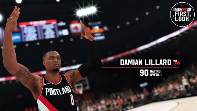NBA 2K19 Gives Portland Trail Blazers Star Damian Lillard One Of The Game's Highest Guard Player Ratings