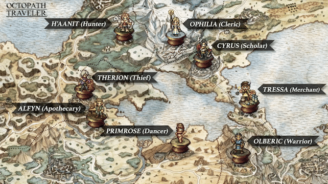 OCTOPATH TRAVELER Gets New Overview Trailer As The Game Becomes Available Today