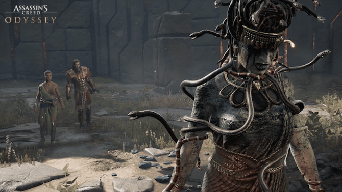 ASSASSIN'S CREED ODYSSEY Introduces Us To Greek Mythology Monster Medusa