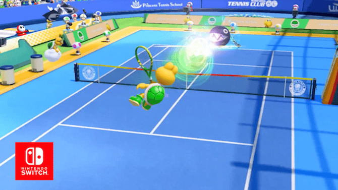 MARIO TENNIS ACES Gives Koopa Troopa And Blooper Their Own Character Trailers