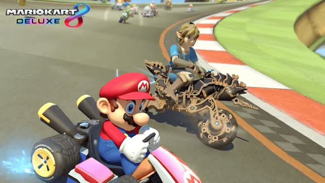 MARIO KART 8 DELUXE New DLC Adds The Master Cycle Zero And The Champion's Tunic For Link