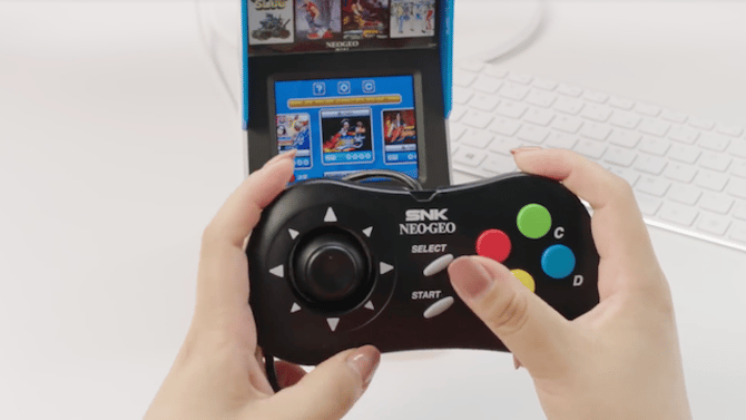 Get A First Look At SNK's NEO GEO MINI In Action With This New Trailer