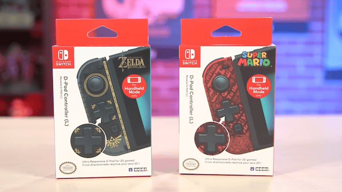 Mario And Zelda-Themed D-Pad Joy-Cons For The Nintendo Switch Are Coming To The West