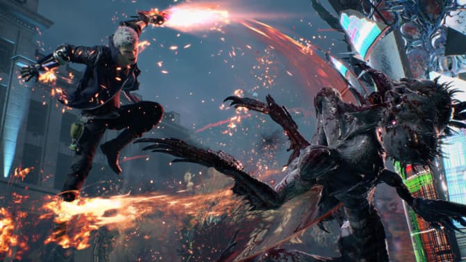 Nero Strikes Back In New DEVIL MAY CRY 5 4K Screenshots