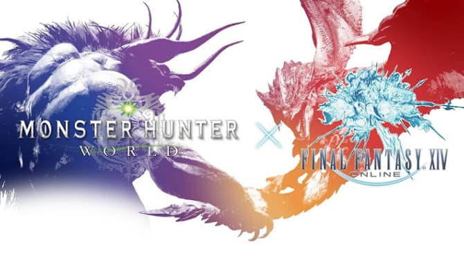 FINAL FANTASY XIV's Behemoth Invades MONSTER HUNTER: WORLD In New Trailer