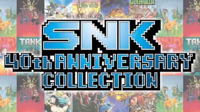 SNK 40th ANNIVERSARY COLLECTION Has Just Been Announced For The Nintendo Switch