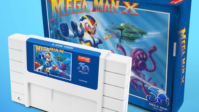 Capcom And Iam8bit Are Re-Releasing MEGA MAN 2 And MEGA MAN X With Their Respective NES and SNES Cartridges