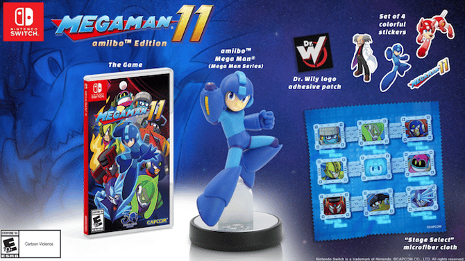 Get Equipped With This Awesome MEGA MAN 11 - AMIIBO EDITION For The Nintendo Switch