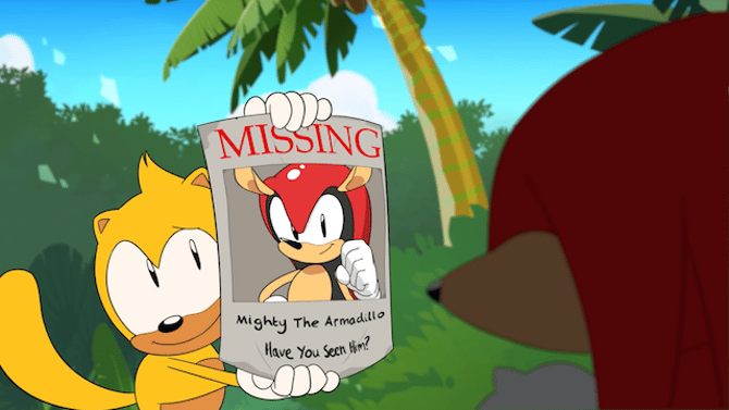 The Latest Episode In The SONIC MANIA ADVENTURES Mini Series Features Ray And Mighty