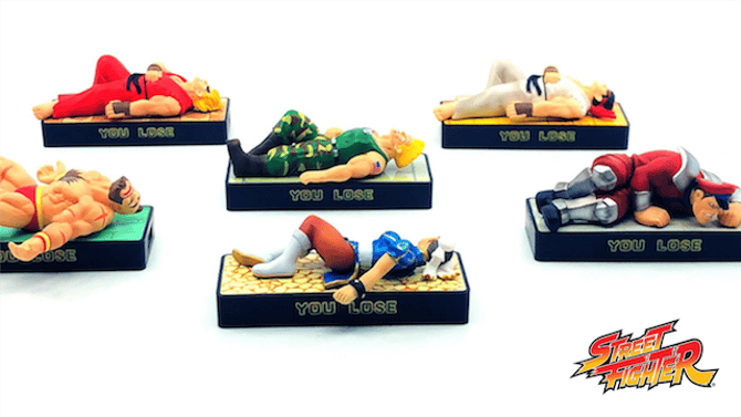 Whoever Came Up With The Idea For These STREET FIGHTER USB Flash Drives Is A Genius