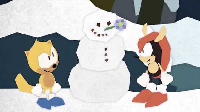 Check Out This Charming Paper-Craft Animated Episode In The SONIC MANIA ADVENTURES Mini Series