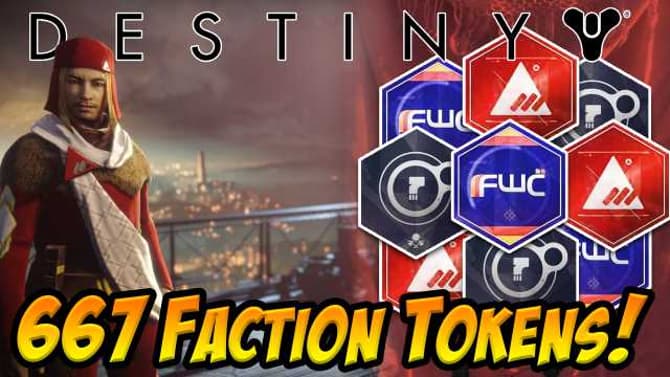 DESTINY 2: 660 Faction Tokens And 30 New Monarchy Legendary Engrams