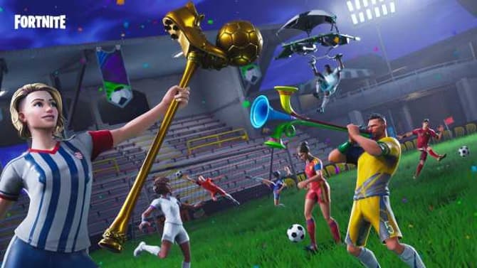 FORTNITE BATTLE ROYALE Celebrates The 2018 World Cup With New Goalbound Cosmetic Set