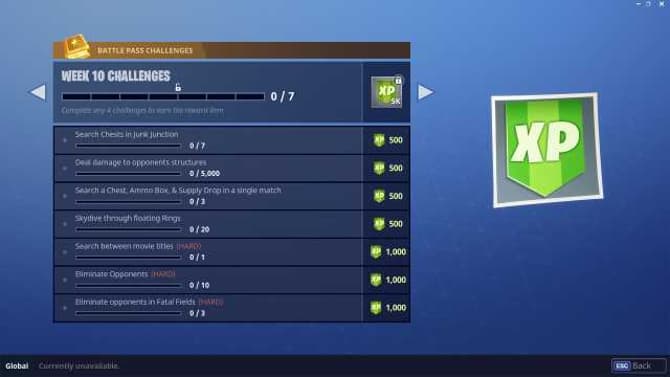 FORTNITE BATTLE ROYALE: Week 10 Challenges Mark The Beginning Of The End For Season 4