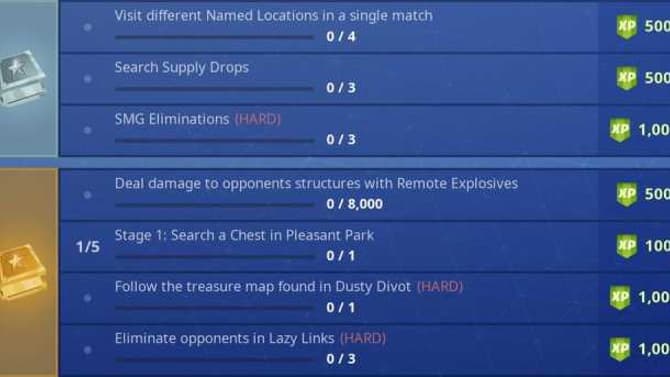 FORTNITE Reveals Season 5 Week 7 Challenges. Check Out The List