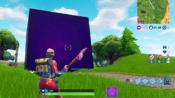 FORTNITE Update Adds Mysterious Purple Cube And Replaces Tomato Town With Tomato Temple