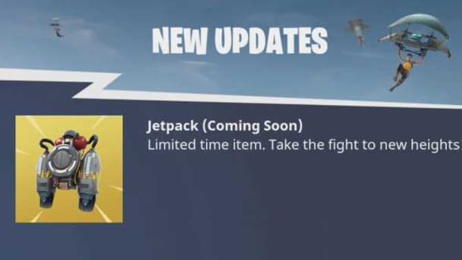 FORTNITE v4.2 Content Update Arrives Tomorrow With Jetpacks