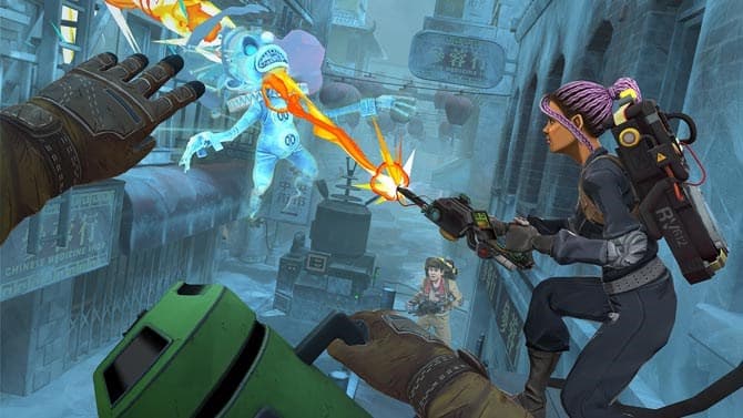 GHOSTBUSTERS VR Game To Receive Free Content Update Based On Recently Released FROZEN EMPIRE