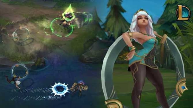 LEAGUE OF LEGENDS Qiyana Champion Spotlight Highlights The Empress Of The Elements' Ability Kit