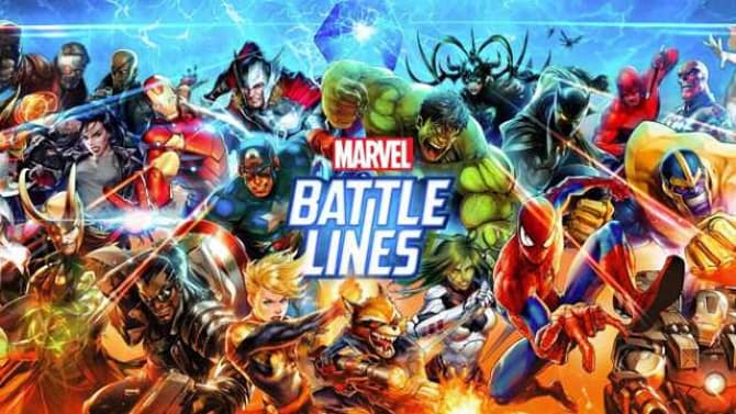 MARVEL BATTLE LINES: Nexon's Free-To-Play Mobile Card Battling Game Officially Launches Today