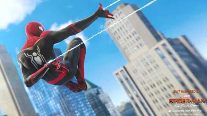 MARVEL'S SPIDER-MAN Adds Upgraded And Stealth Suits From FAR FROM HOME With Free Update