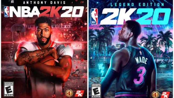 NBA 2K20 Names Anthony Davis And Dwyane Wade As This Year's Cover Athletes