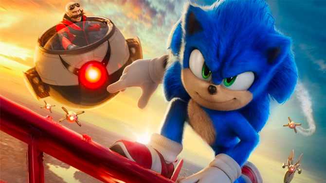 New SONIC THE HEDGEHOG 2 Poster Sees Sonic And Tails Face Off Against Dr. Robotnik And Knuckles