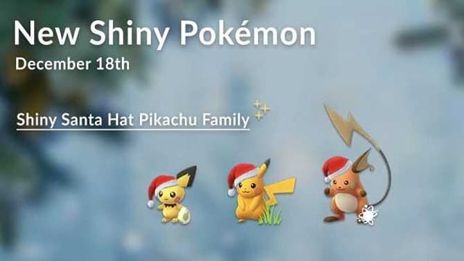 Niantic Is Celebrating With Plenty Of Fun Releases This Christmas In POKÉMON GO