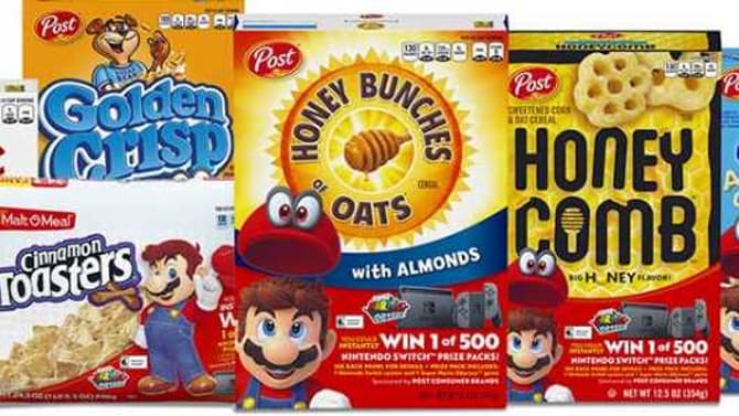 NINTENDO Teams Up With Post Consumer Brands For a Super Cereal Promotion