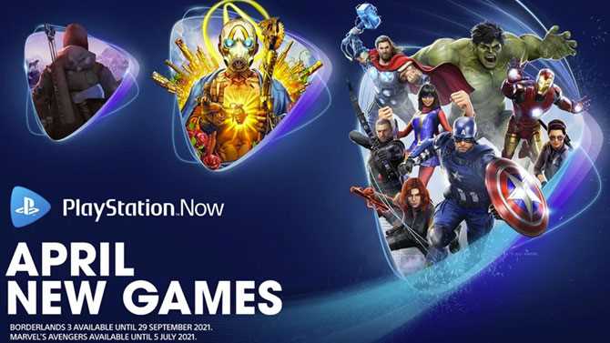 PlayStation Now Adds MARVEL'S AVENGERS And BORDERLANDS 3 To Sony's Subscription Gaming Service