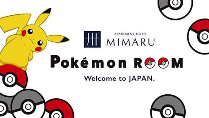 POKÉMON Themed Hotel Rooms Are Officially Open For Business In Kyoto and Tokyo Japan