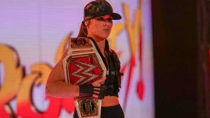 Ronda Rousey Wore MORTAL KOMBAT 11 Inspired Gear During The ELIMINATION CHAMBER PPV Last Night