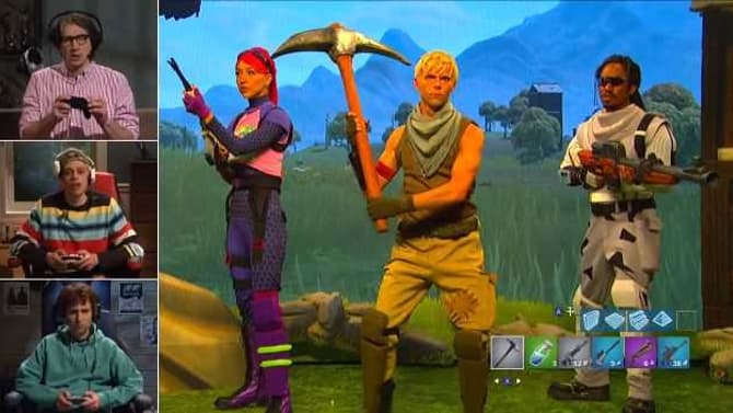 Saturday Night Live FORTNITE Skit Sees Adam Driver Portray A Clueless Dad Learning To Play The Game