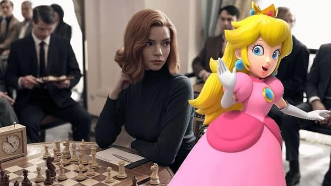 SUPER MARIO BROS. MOVIE Star Anya Taylor-Joy Transformed Into Princess Peach For Halloween - PHOTOS