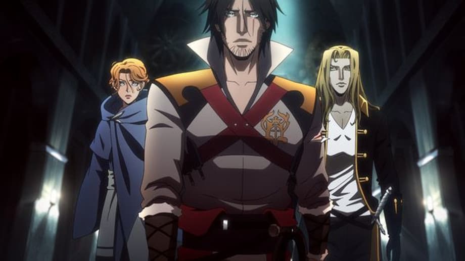 CASTLEVANIA Season 2 Poster Teases More Bloodshed As Trevor, Sypha And Alucard Prepare For Battle