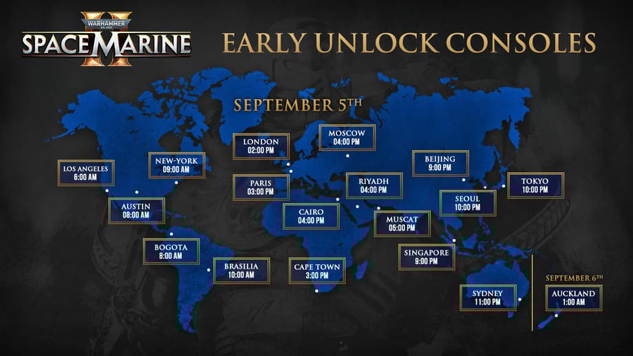 Space marine 2 Console Early Unlock