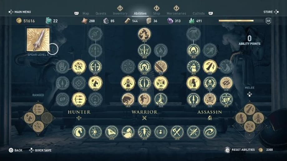 Image result for Assassin's Creed Odyssey skill tree